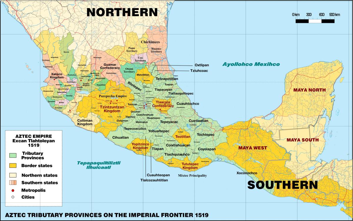 galego de México mapa