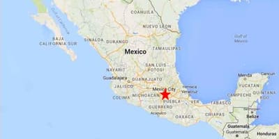 Capital de México mapa