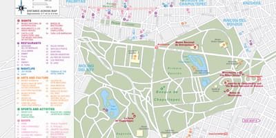 Mapa de polanco Cidade de México