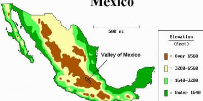 Mapa de val de México